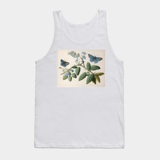 Vintage Butterflies Tank Top